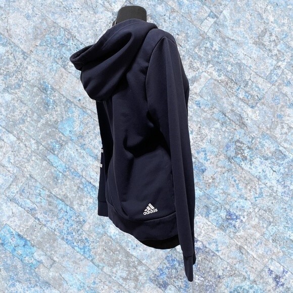 adidas‎ Essentials Logo Full Zip Hoodie - Picture 2 of 6